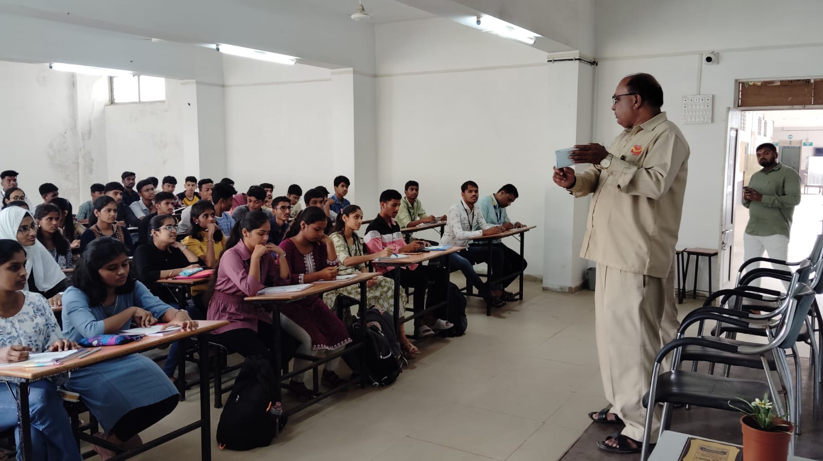 World Post Day program under Art Club